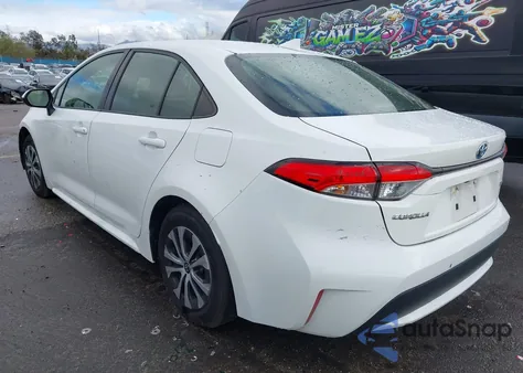 2022 Toyota Corolla Hybrid Le из США, поврежденный, VIN JTDEAMDE1N3002409